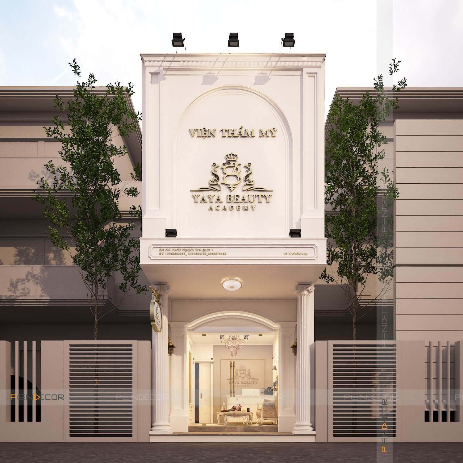 mẫu nhà 4m Pendecor