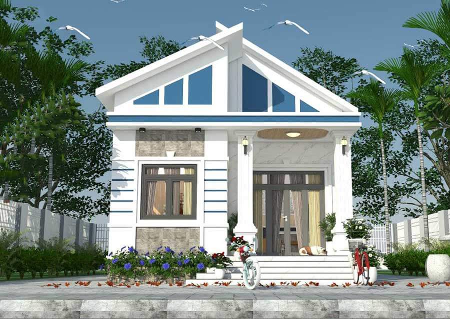 bản vẽ thiết kế nhà phố mặt tiền 4m Pendecor