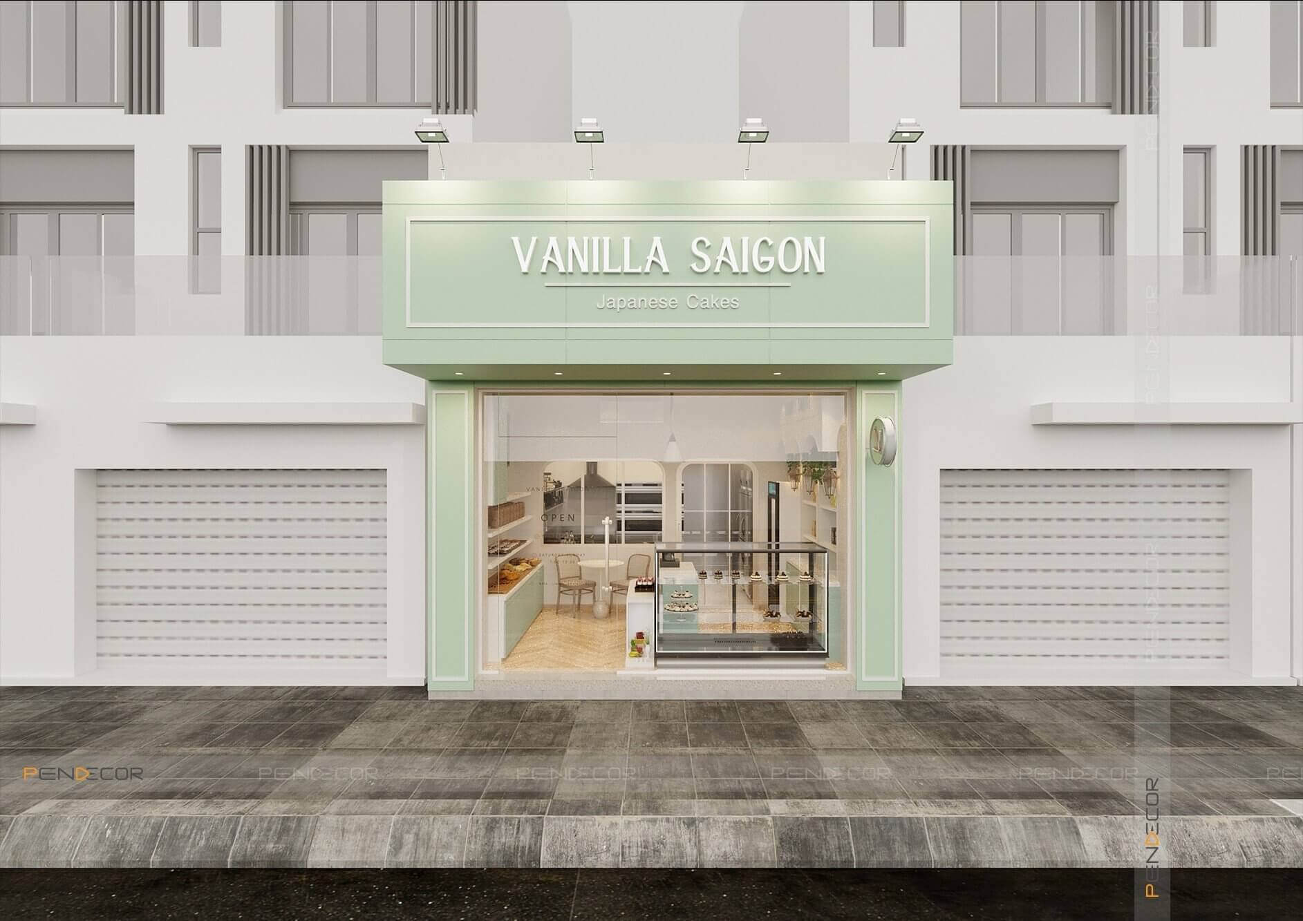 mẫu nhà phố 4m Pendecor