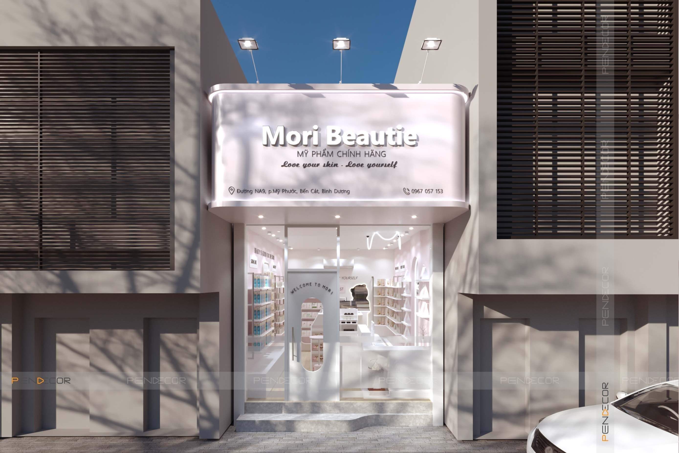 mẫu nhà đẹp 3 tầng hiện đại 4m 5m Pendecor