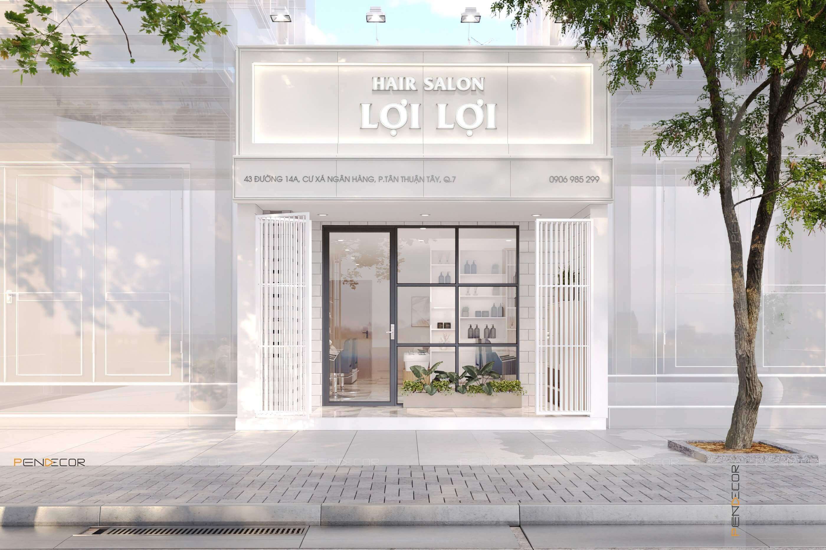 mẫu nhà ống 4 tầng mặt tiền 4m Pendecor