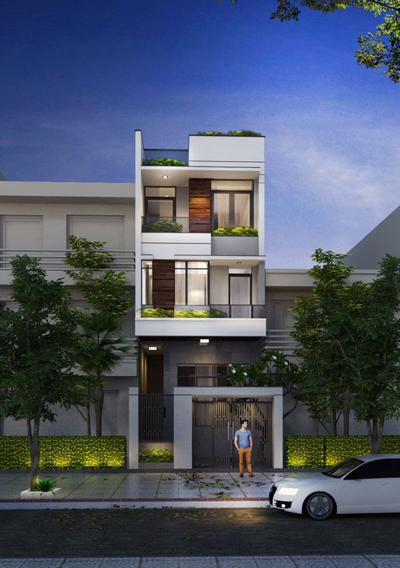 mặt tiền 4m đẹp Pendecor