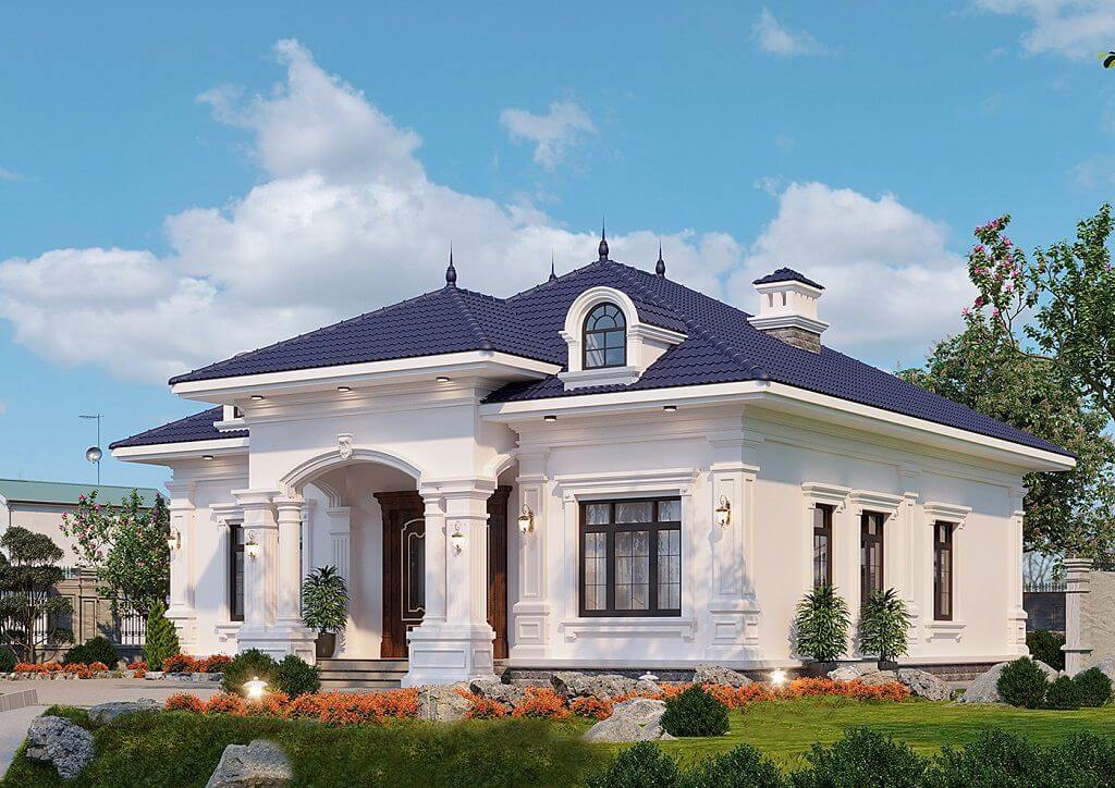 mặt tiền nhà ống kiểu tân cổ điển Pendecor