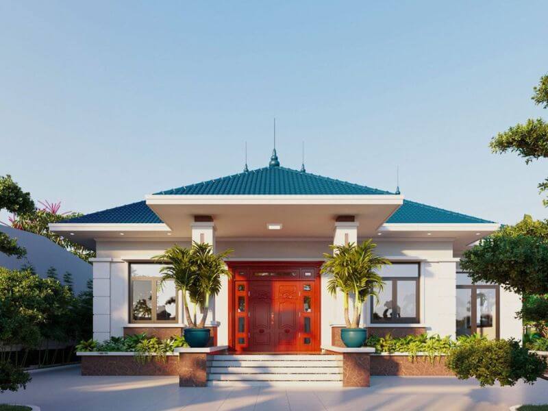 mặt tiền nhà ống tân cổ điển Pendecor