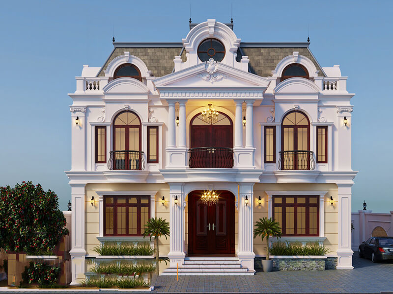 mặt tiền tân cổ điển Pendecor