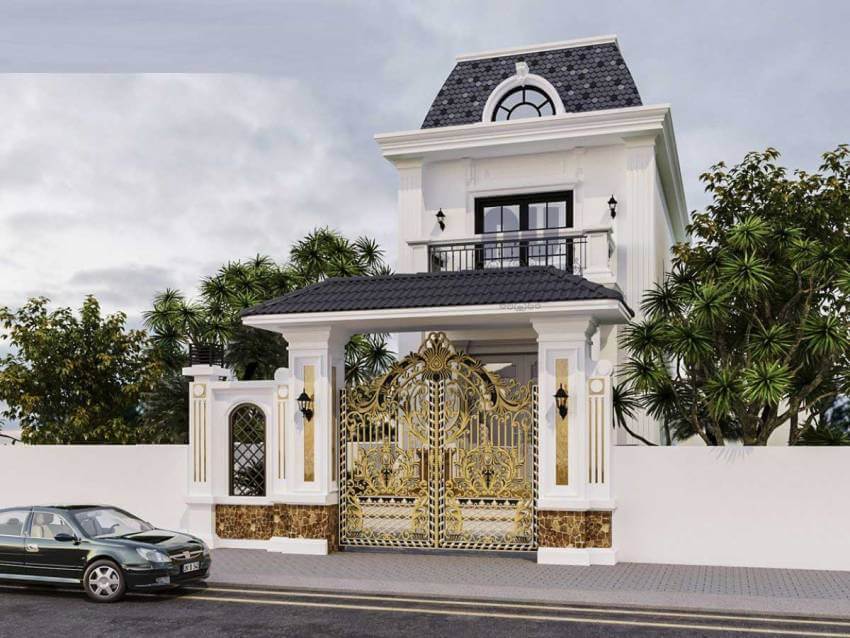 mặt tiền tân cổ điển đẹp Pendecor