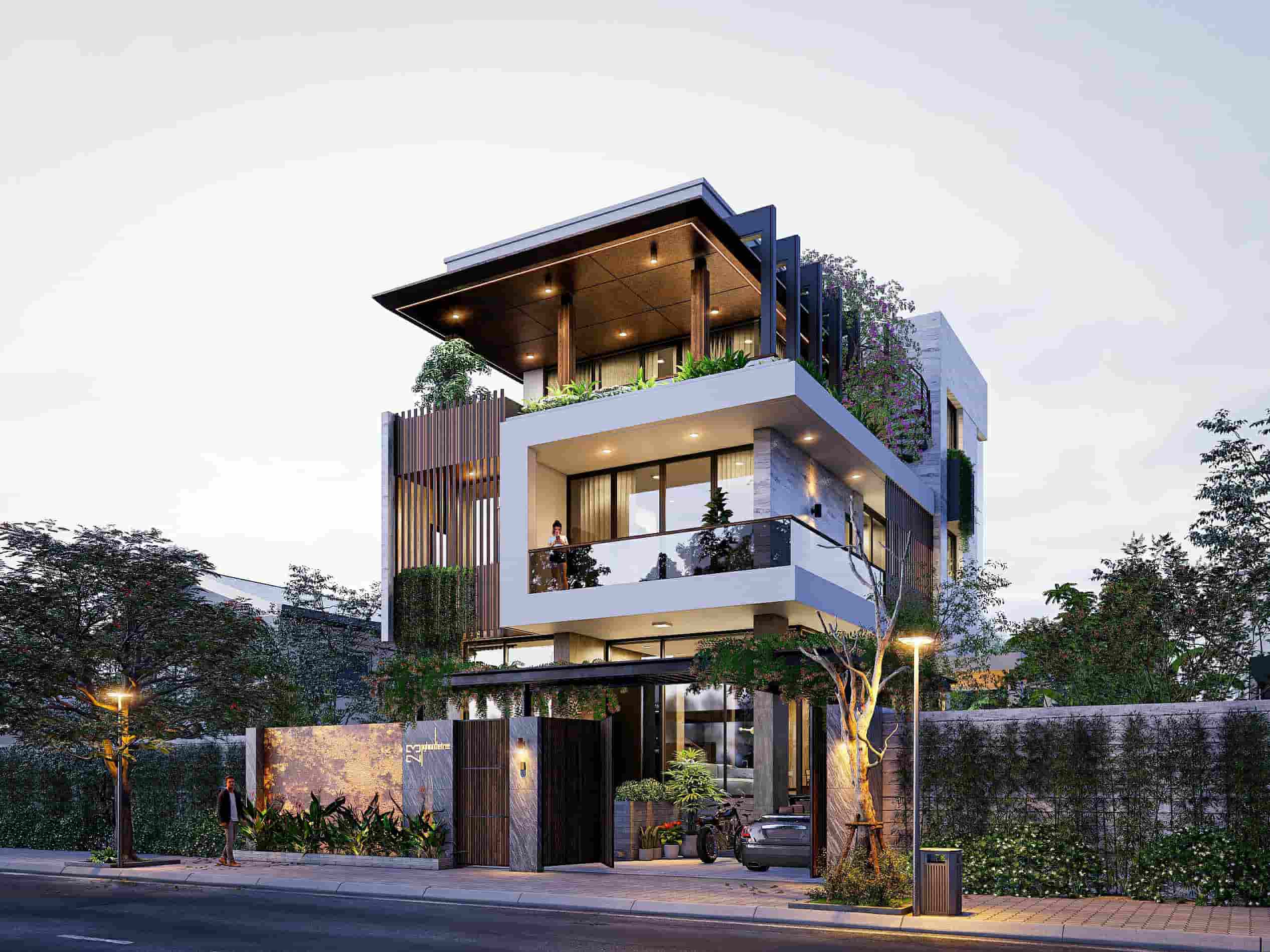 mat tien nha gac lung