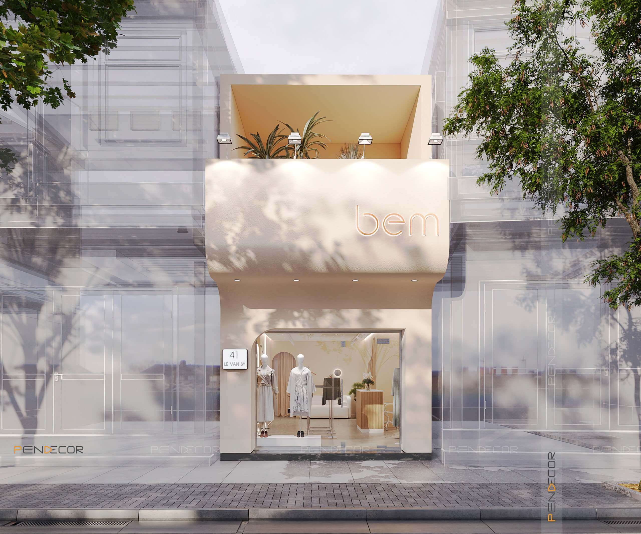 mat tien nha gac lung Pendecor