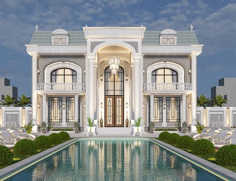 hình ảnh mặt tiền nhà phố đẹp Pendecor