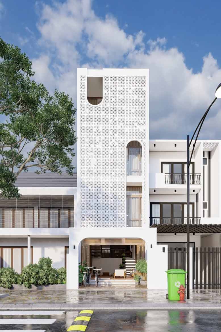 các mẫu nhà mặt phố đẹp Pendecor