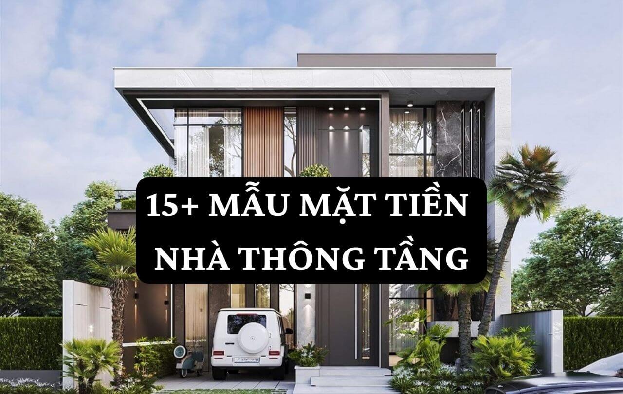 mặt tiền nhà thông tầng Pendecor