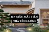 20+ mẫu mặt tiền nhà tầng lửng: Công năng, Giải pháp và Lưu ý kỹ thuật