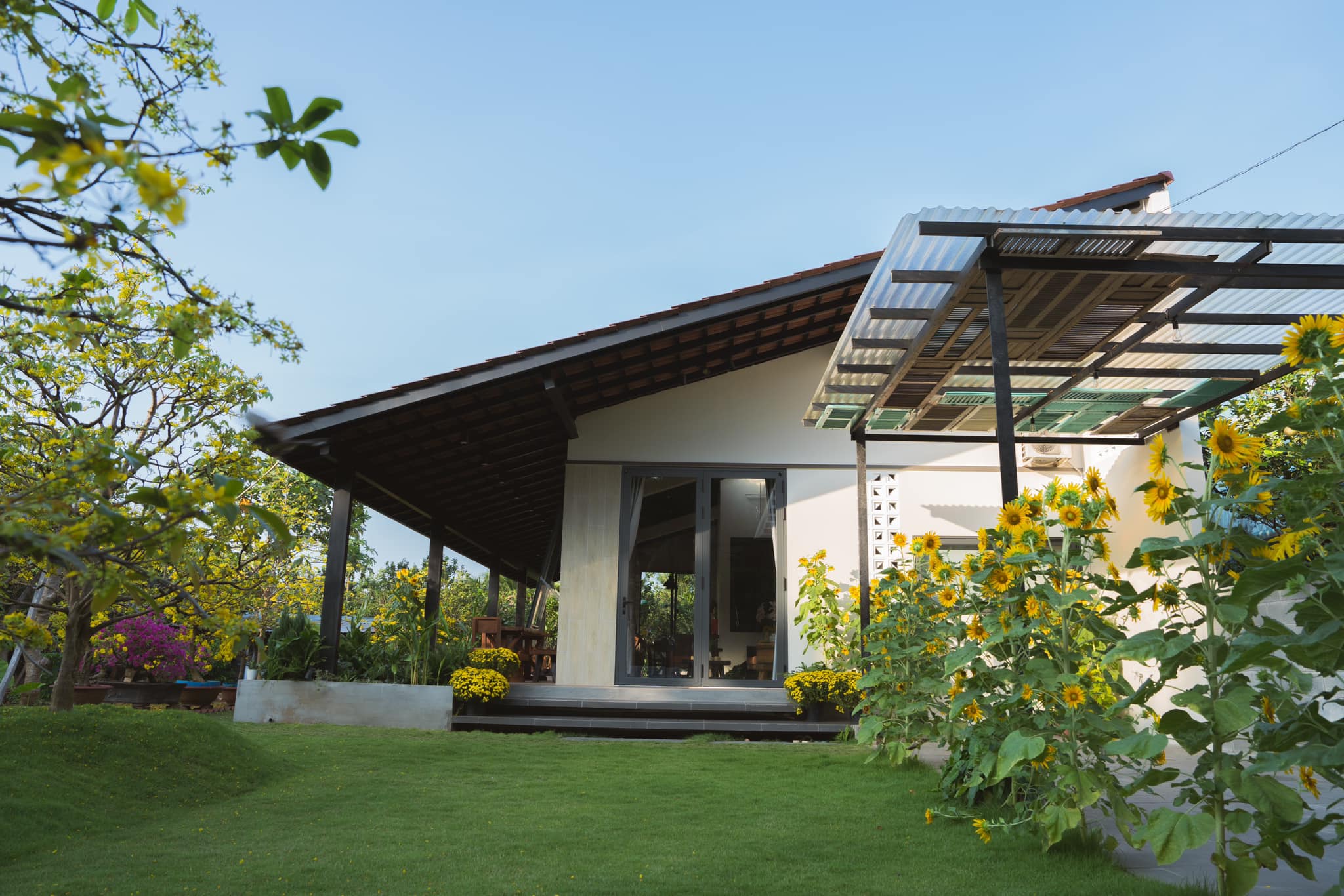 mẫu nhà vườn 2 mặt tiền Pendecor