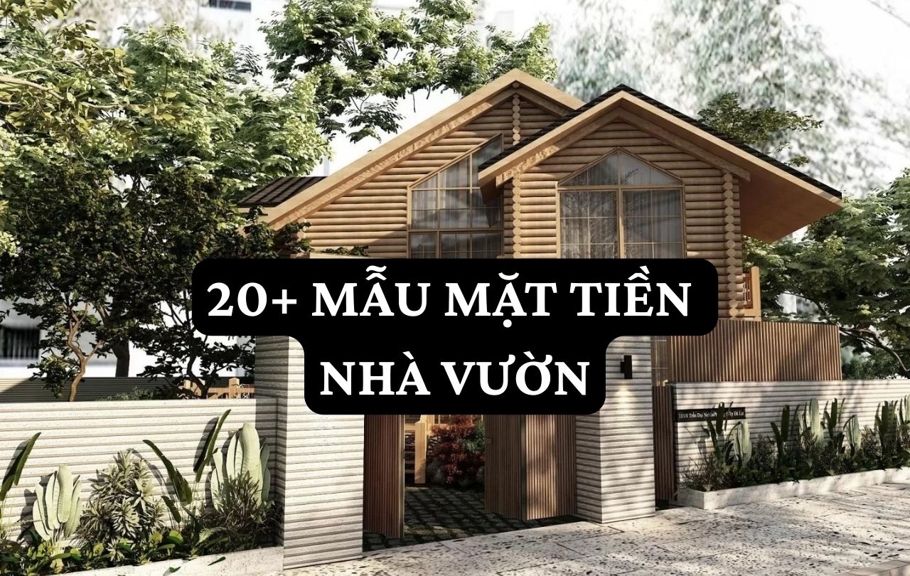 mặt tiền nhà vườn Pendecor