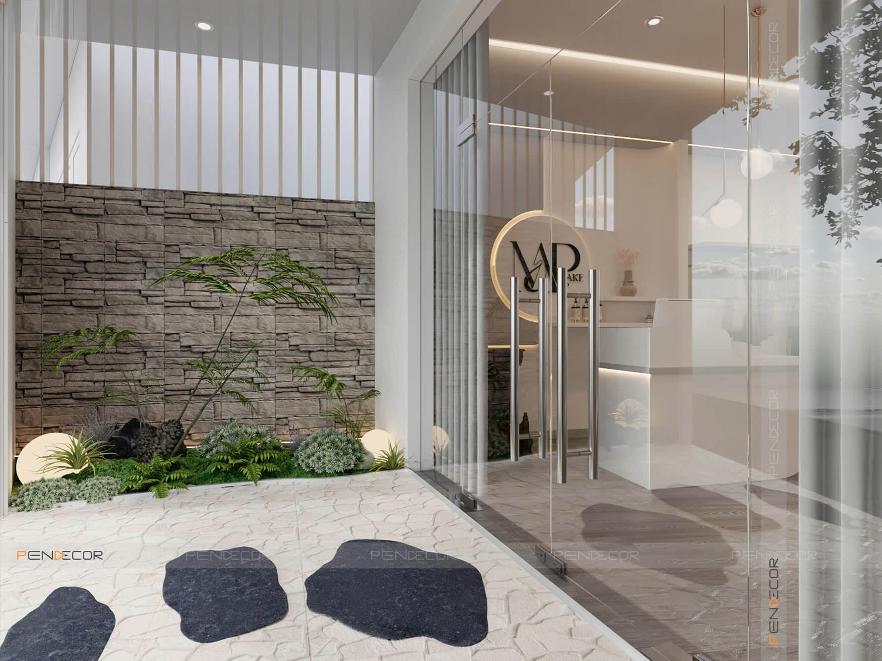 Thiết Kế Cửa Hàng Makeup Minh Anh Phạm