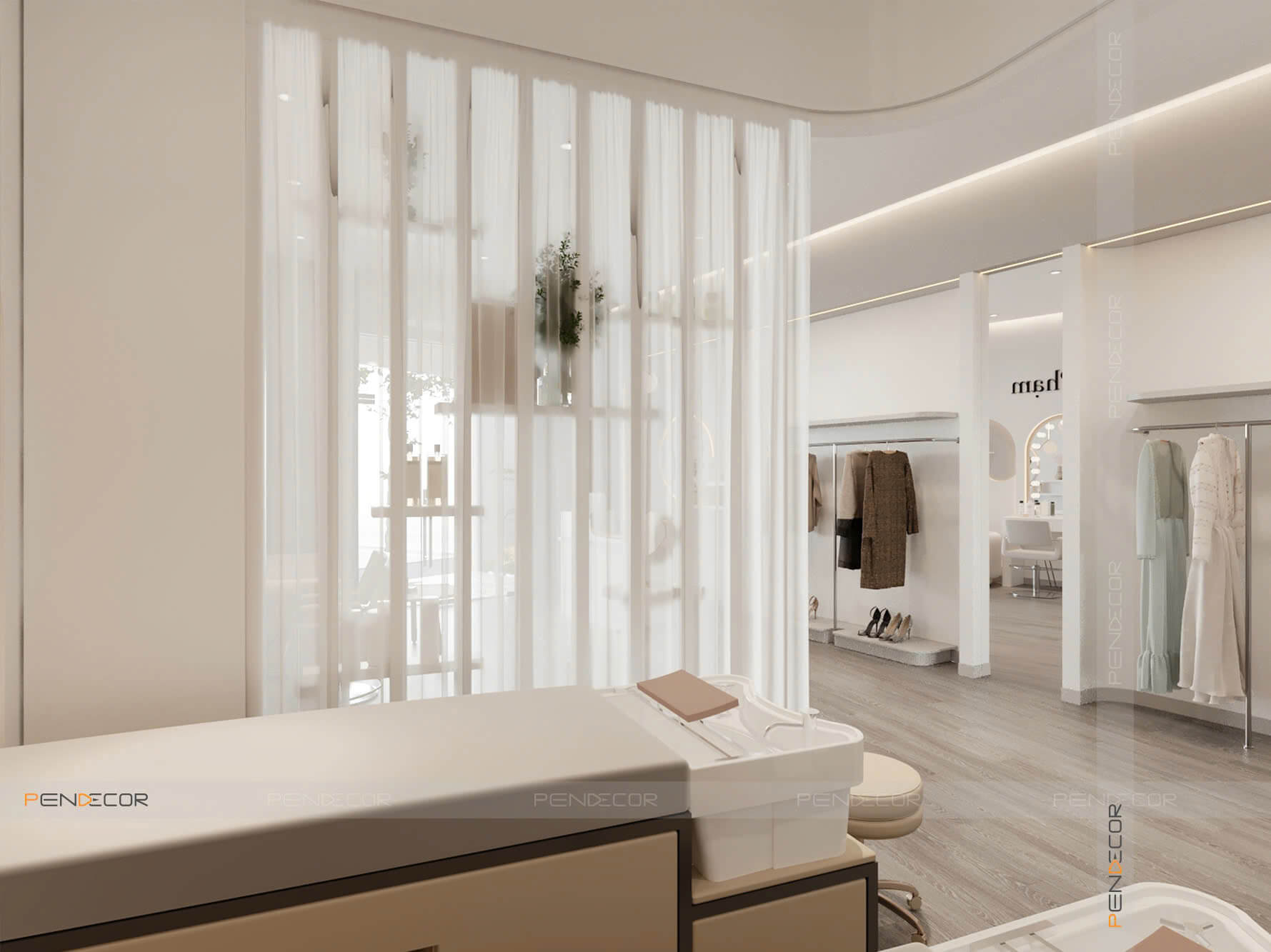 Thiết Kế Cửa Hàng Makeup Minh Anh Phạm