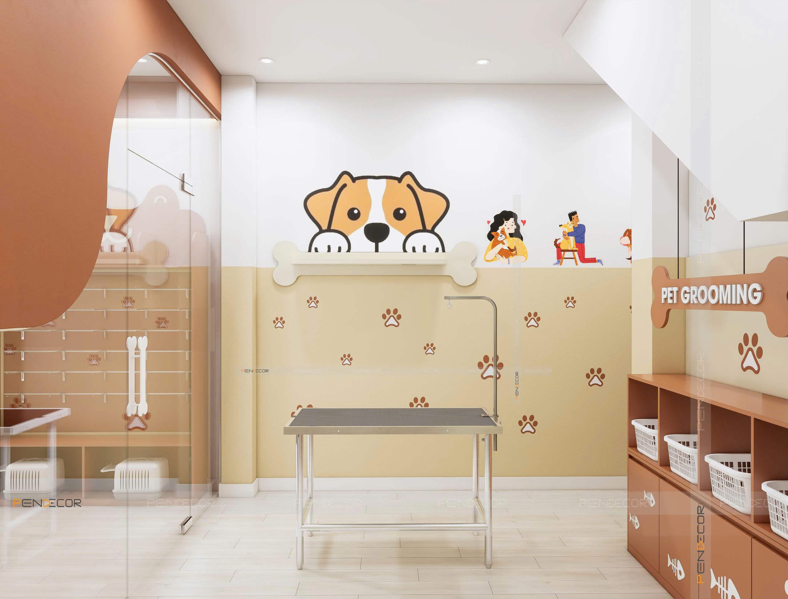 Thiết Kế Pet Shop Pawsitive