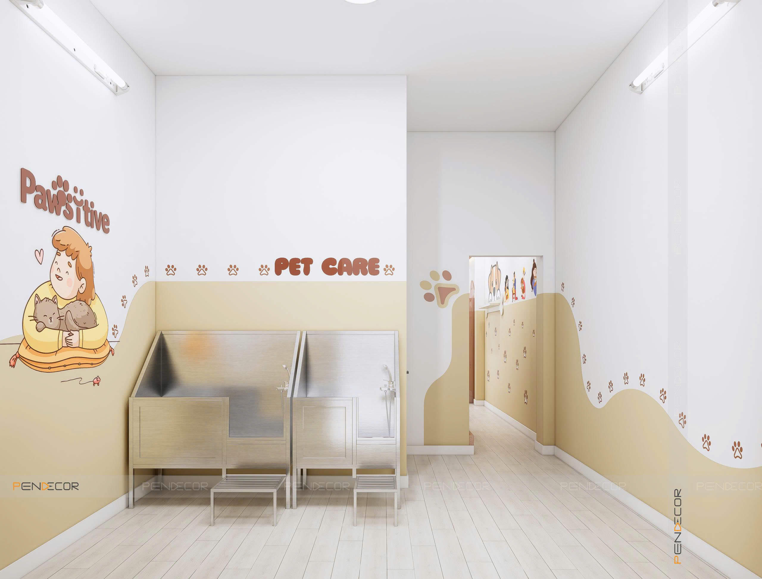 Thiết Kế Pet Shop Pawsitive