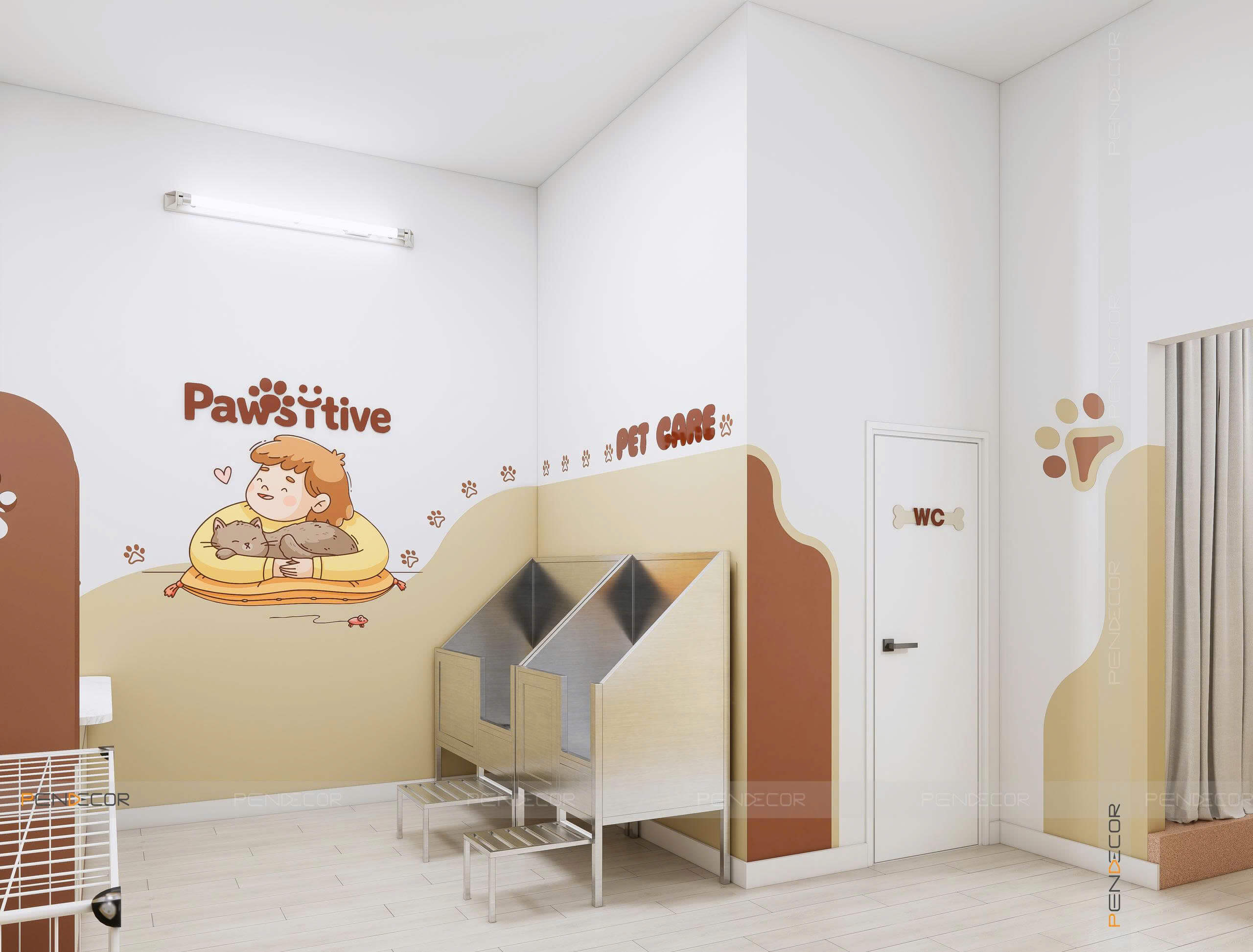 Thiết Kế Pet Shop Pawsitive