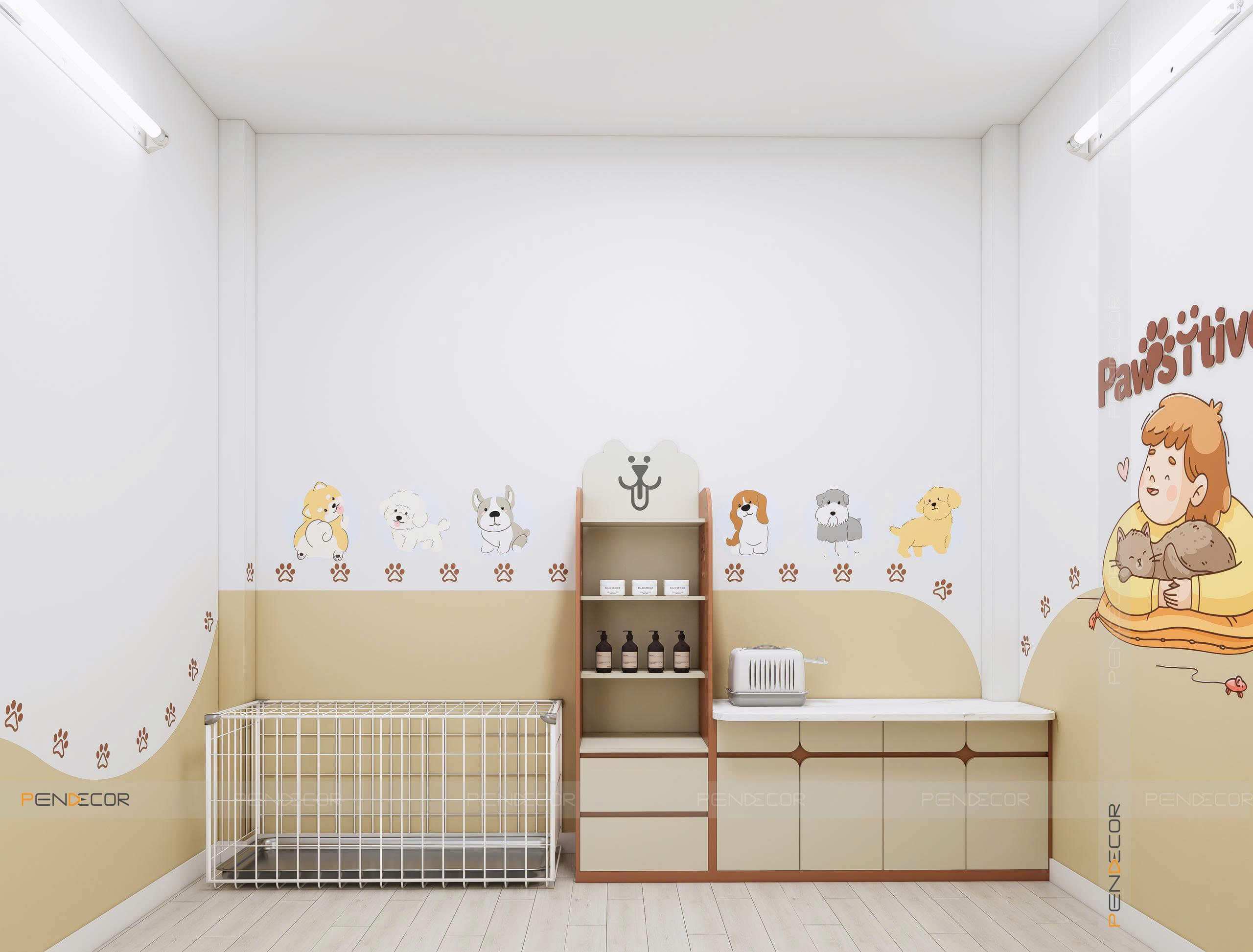Thiết Kế Pet Shop Pawsitive