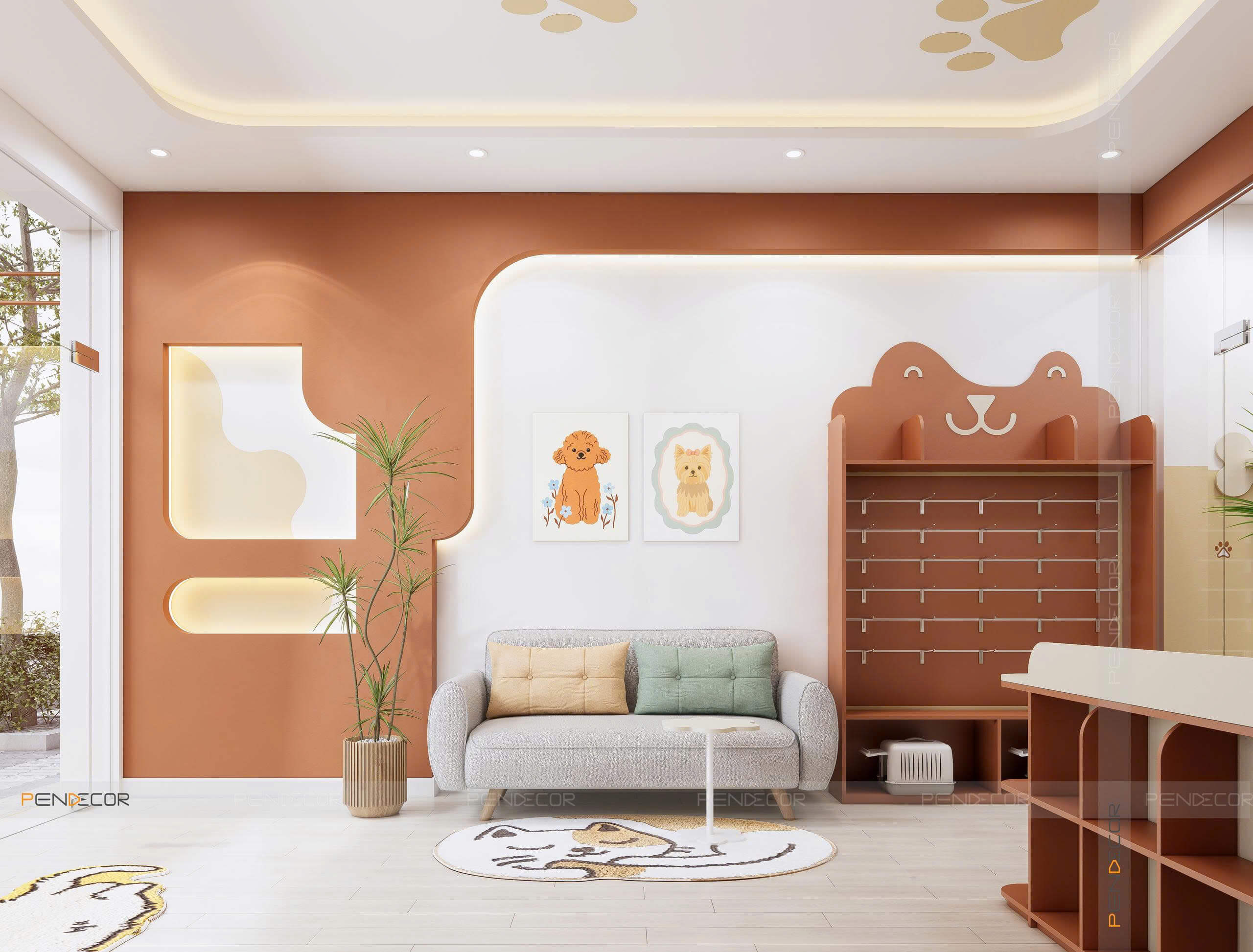 Thiết Kế Pet Shop Pawsitive