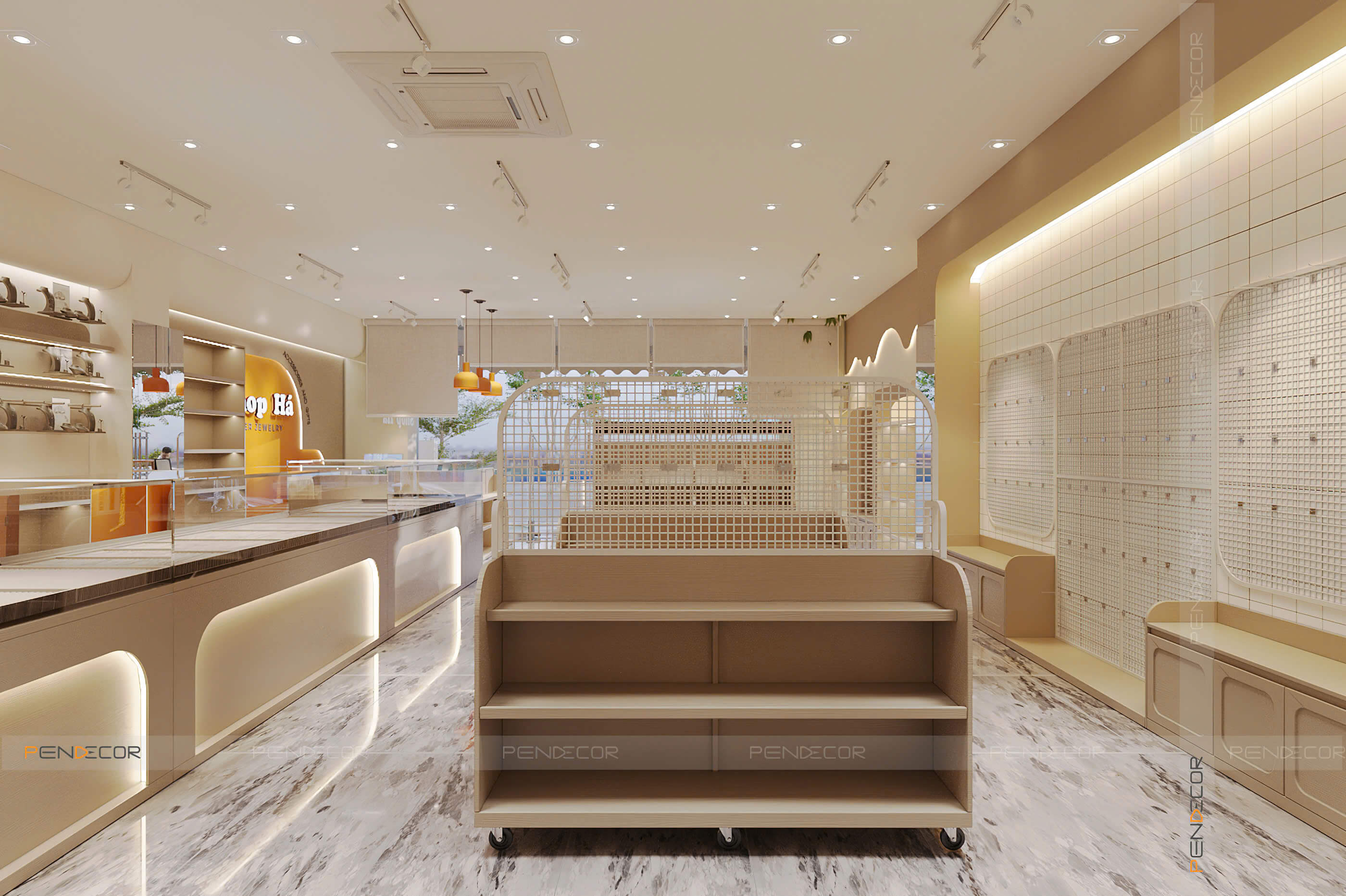 Thiết Kế Shop Phụ Kiện Shop Há