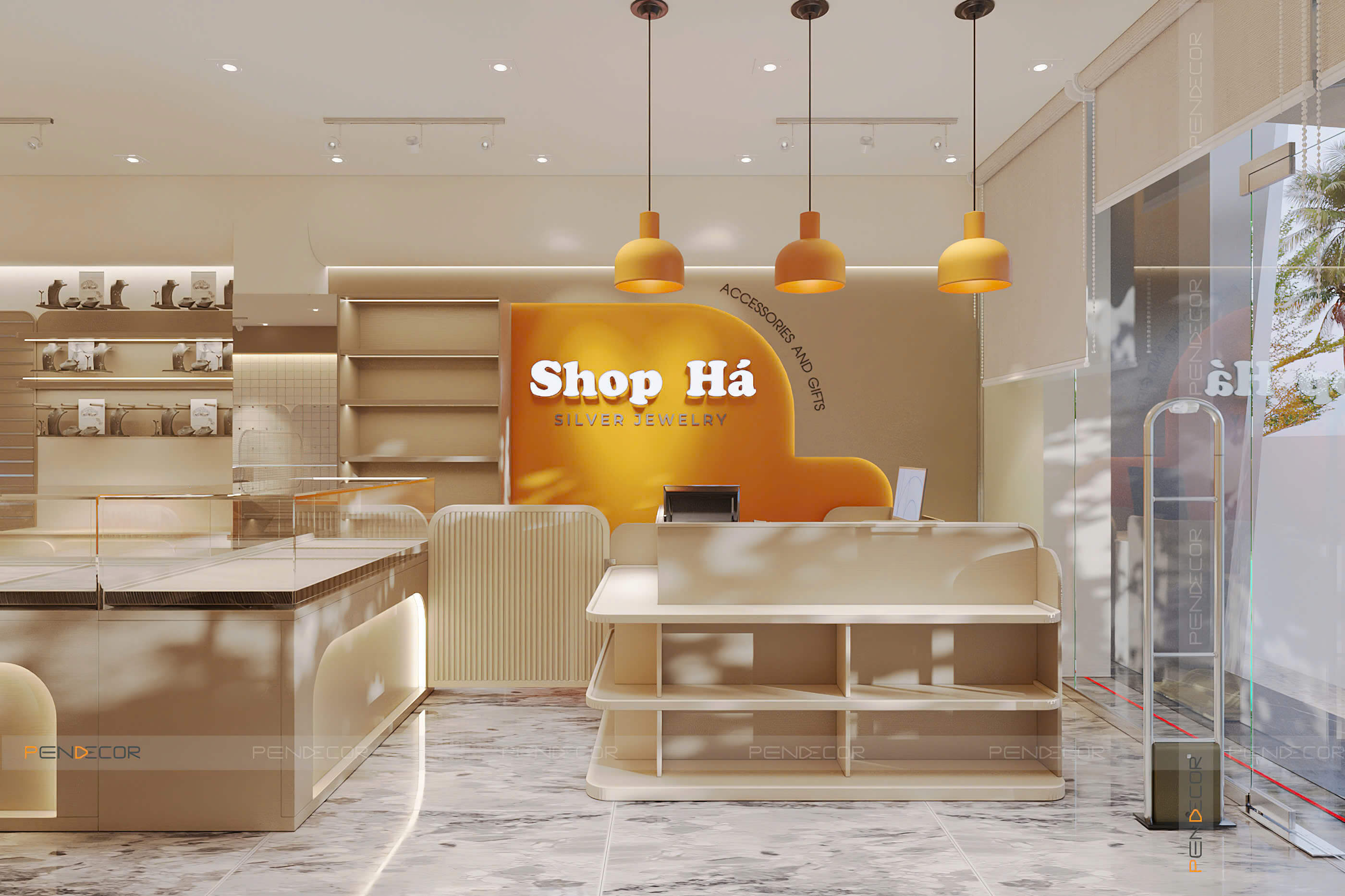 Thiết Kế Shop Phụ Kiện Shop Há