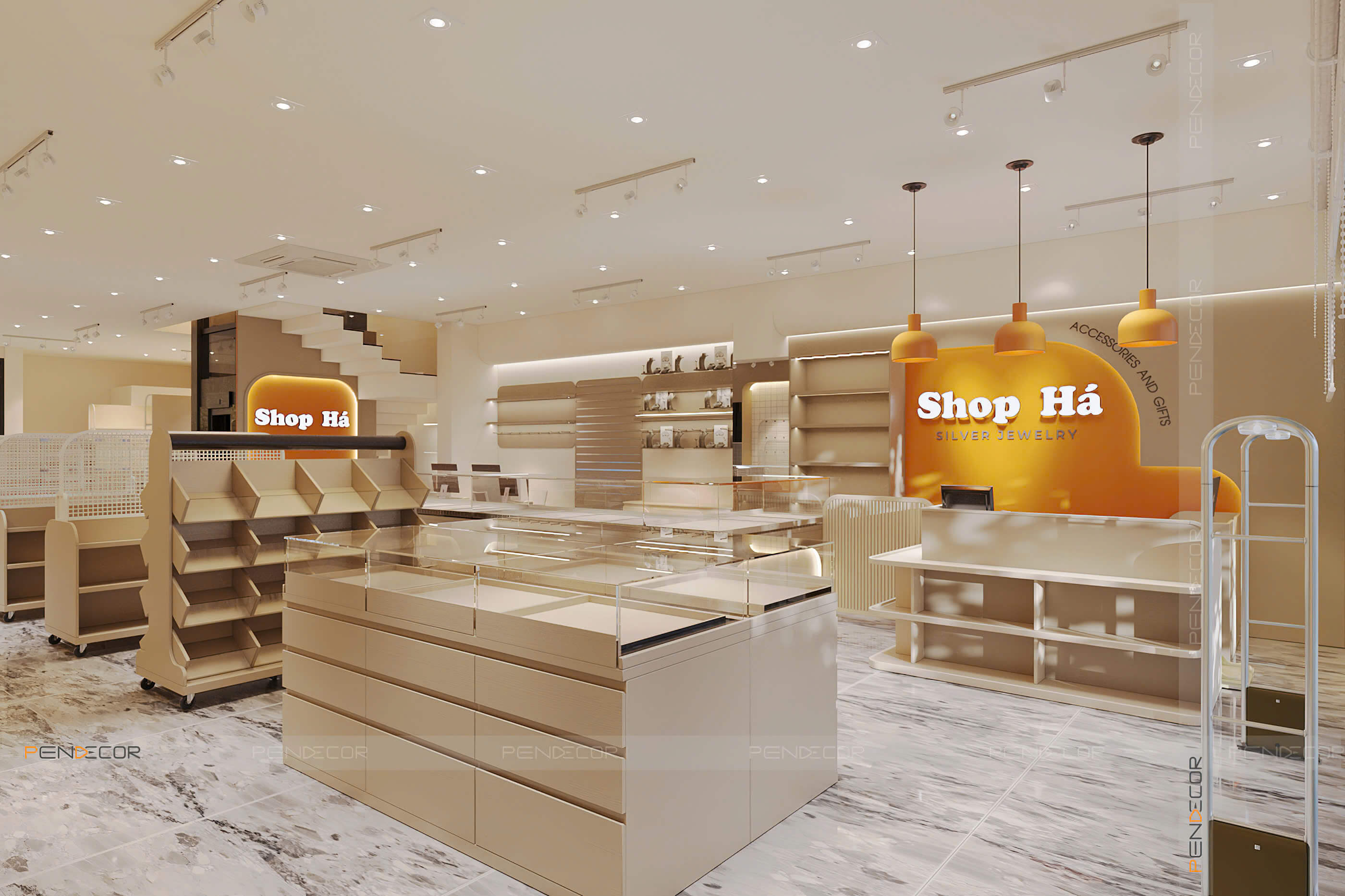 Thiết Kế Shop Phụ Kiện Shop Há