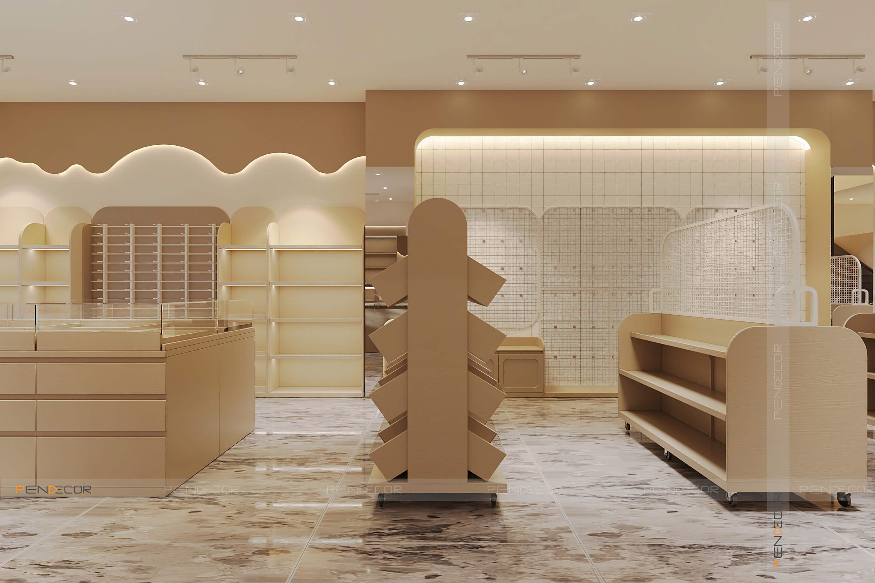 Thiết Kế Shop Phụ Kiện Shop Há