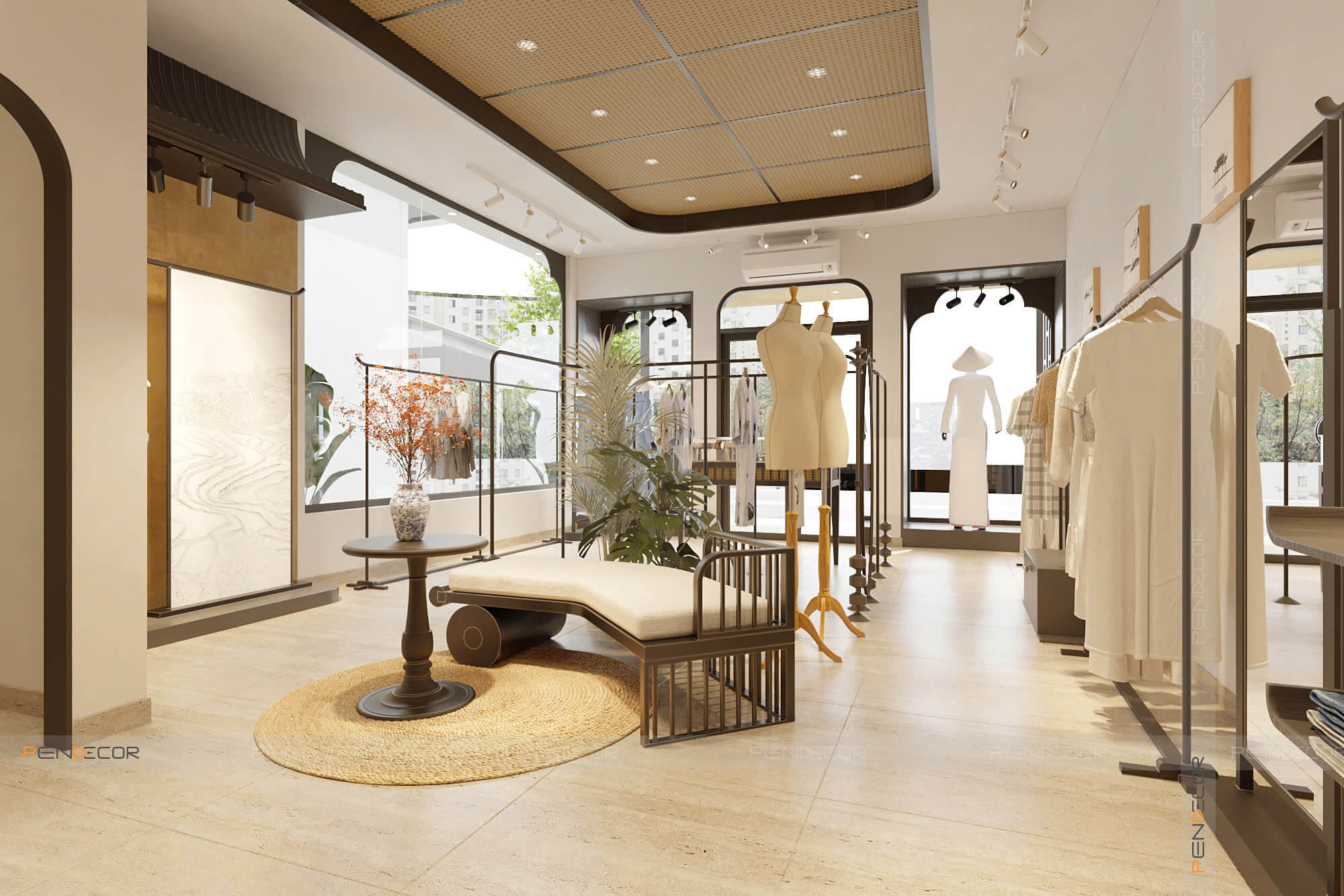 Thiết Kế Shop Thời Trang Pháp Phục Như Ý