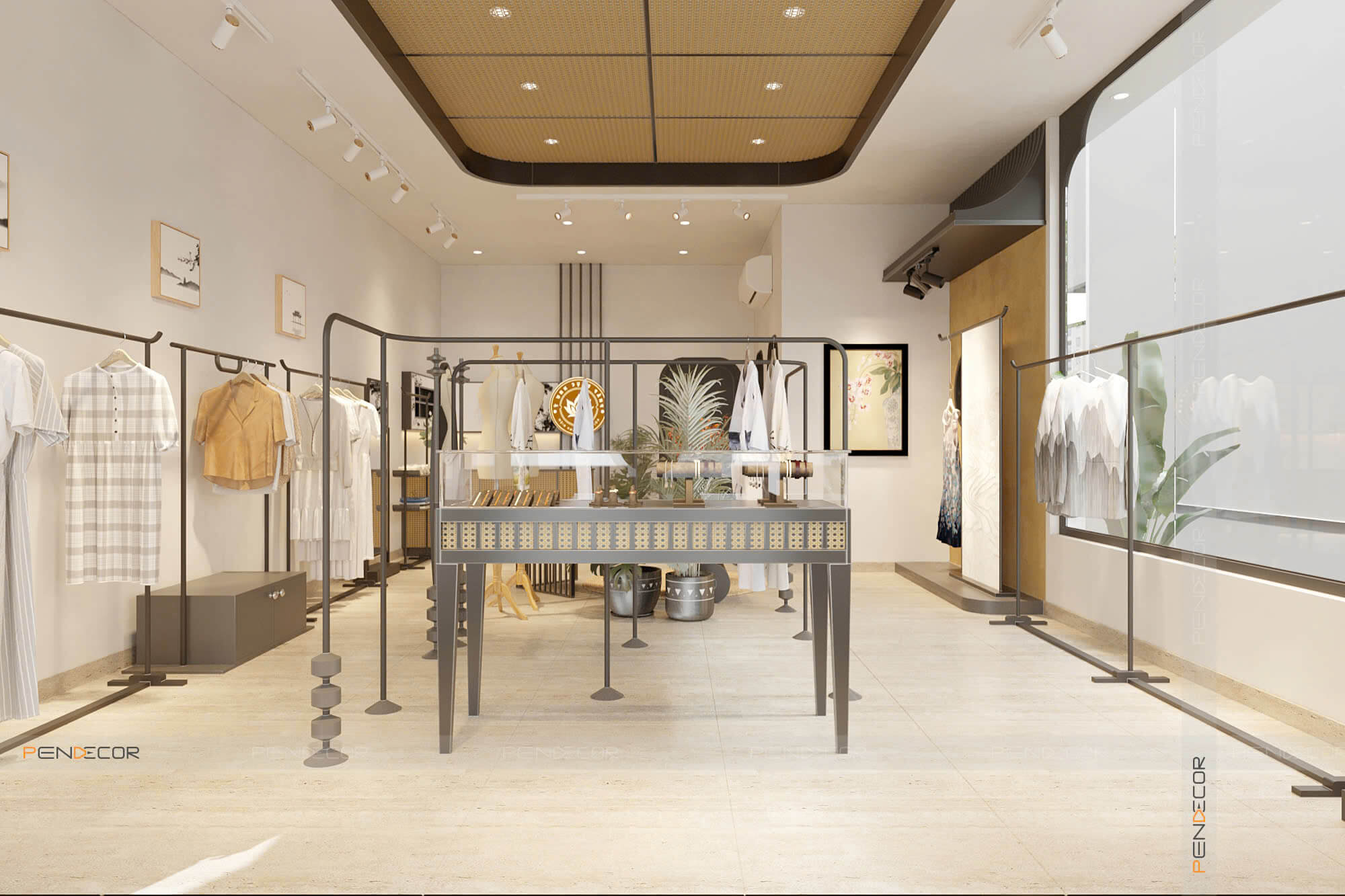 Thiết Kế Shop Thời Trang Pháp Phục Như Ý