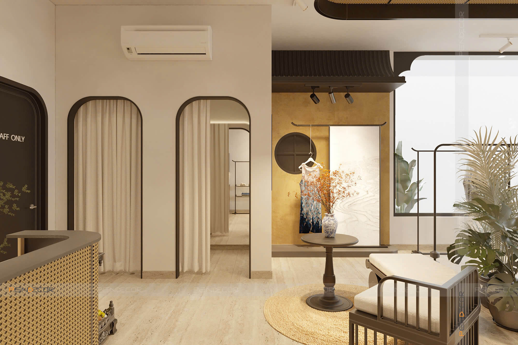 Thiết Kế Shop Thời Trang Pháp Phục Như Ý