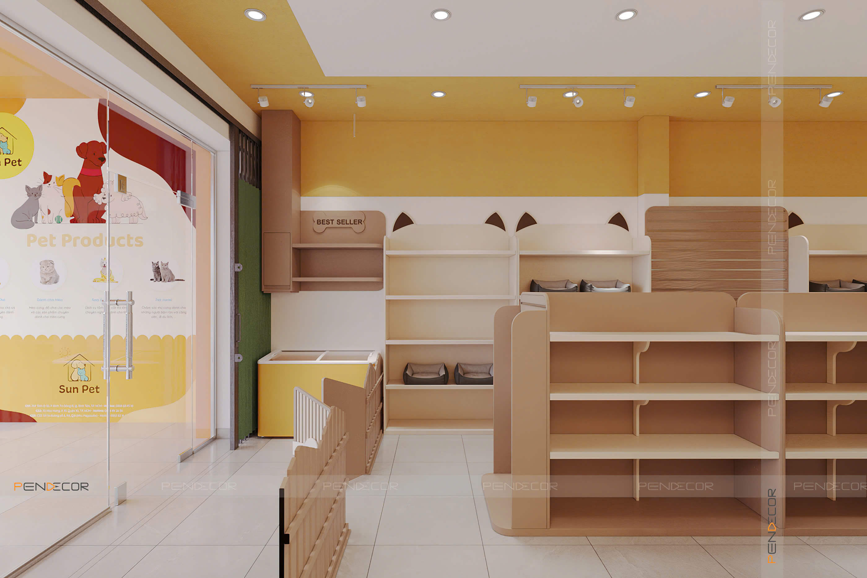 Thiết Kế Pet Shop SunPet