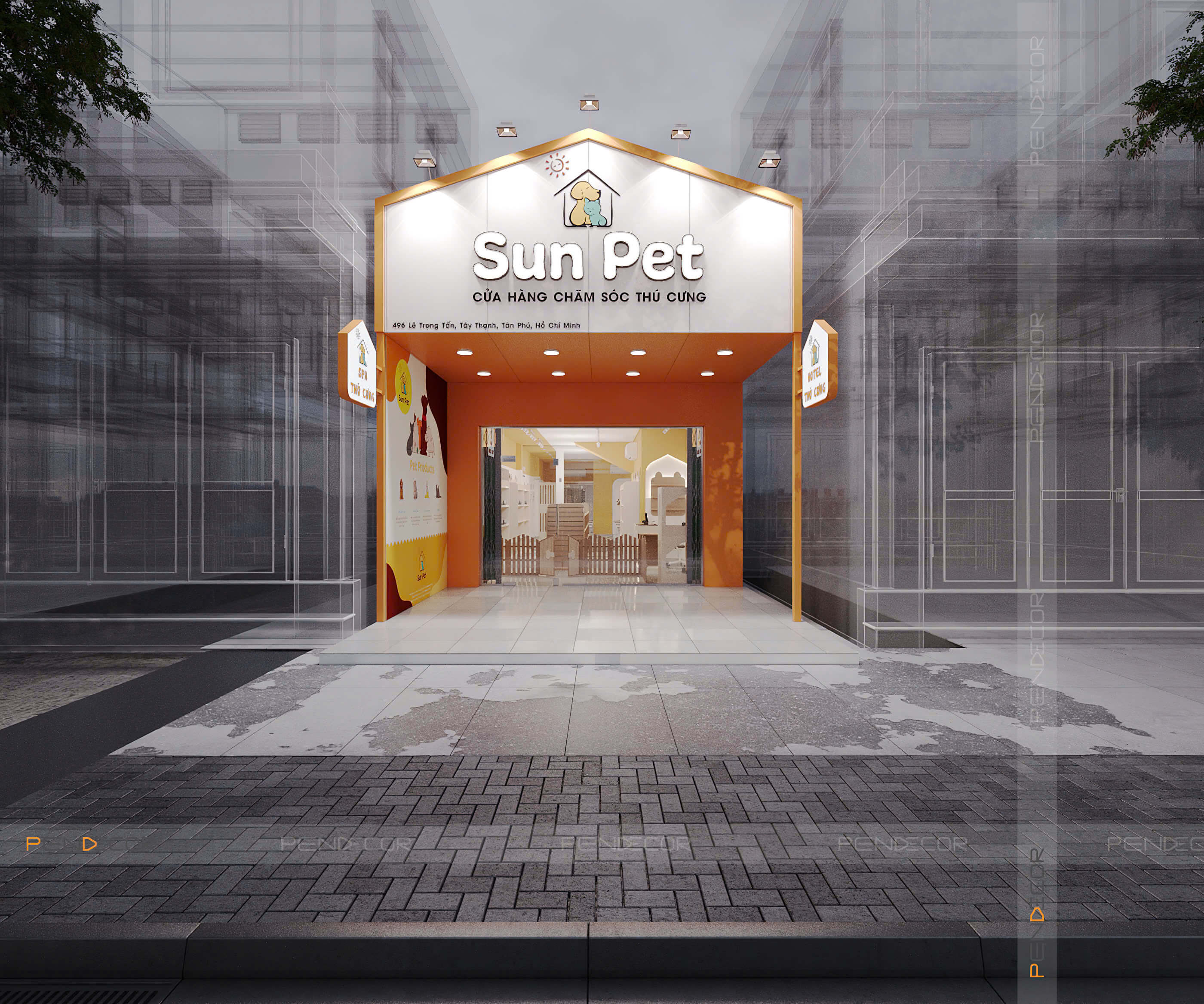 Thiết Kế Pet Shop SunPet