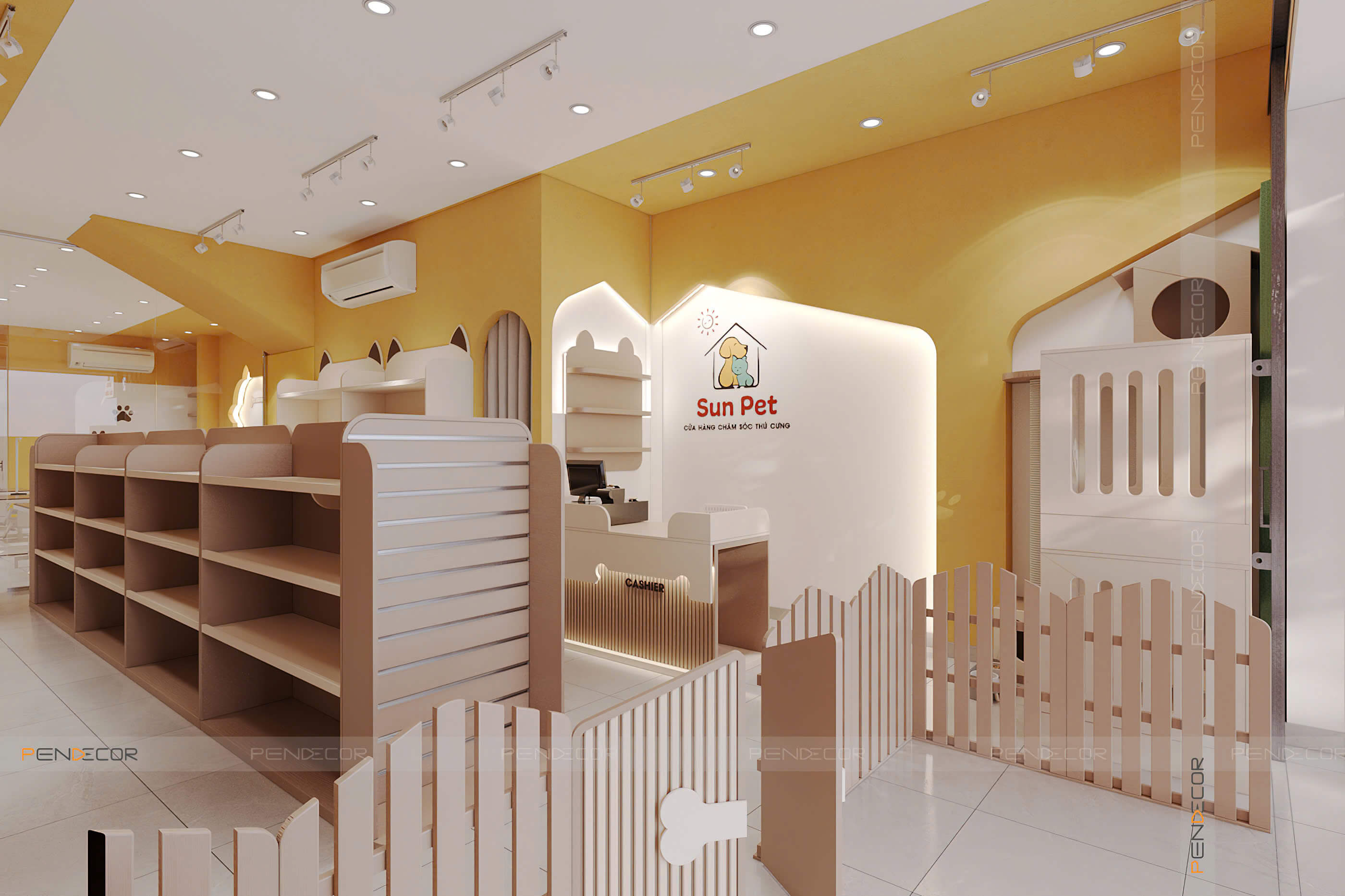Thiết Kế Pet Shop SunPet
