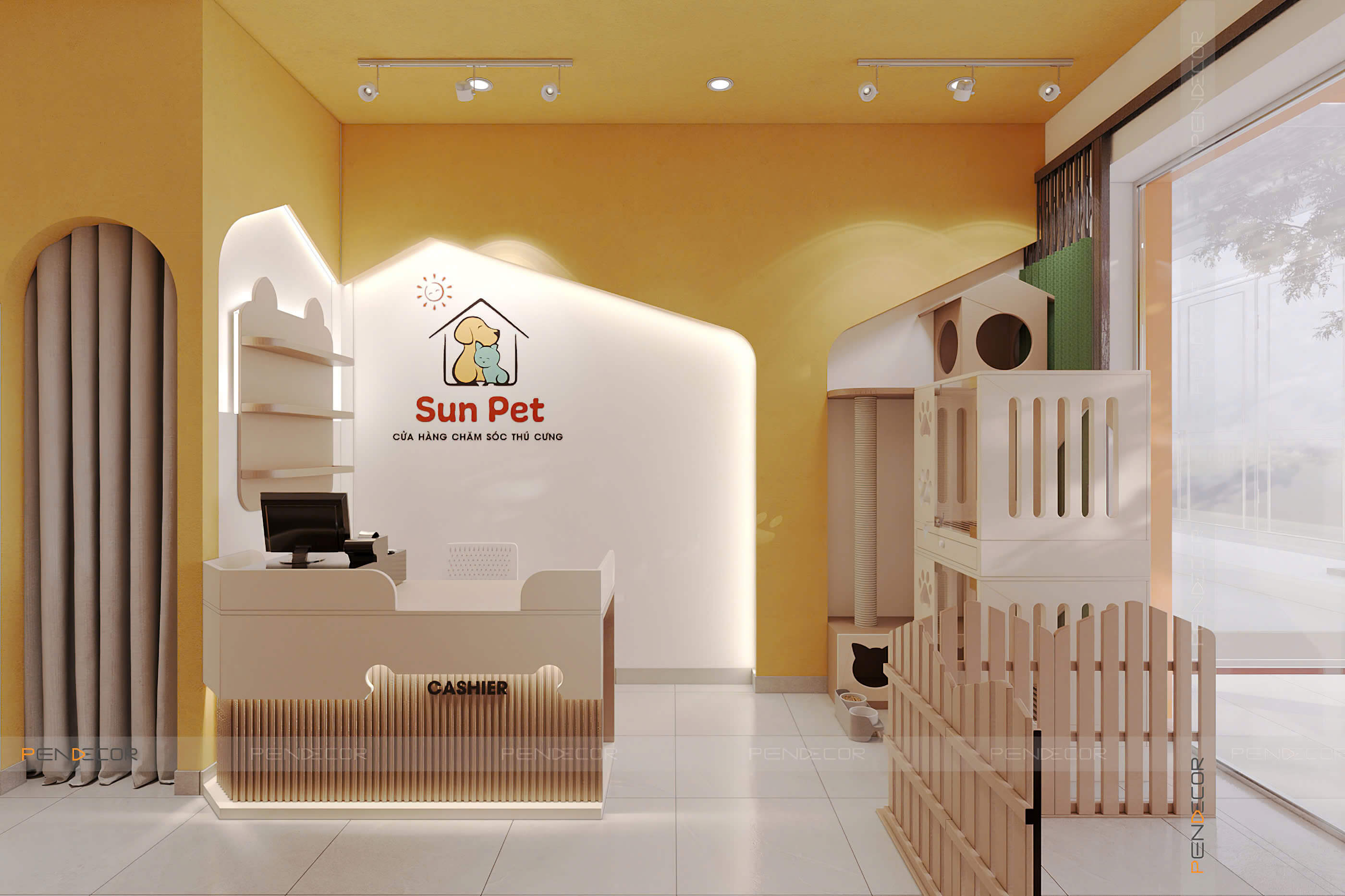 Thiết Kế Pet Shop SunPet