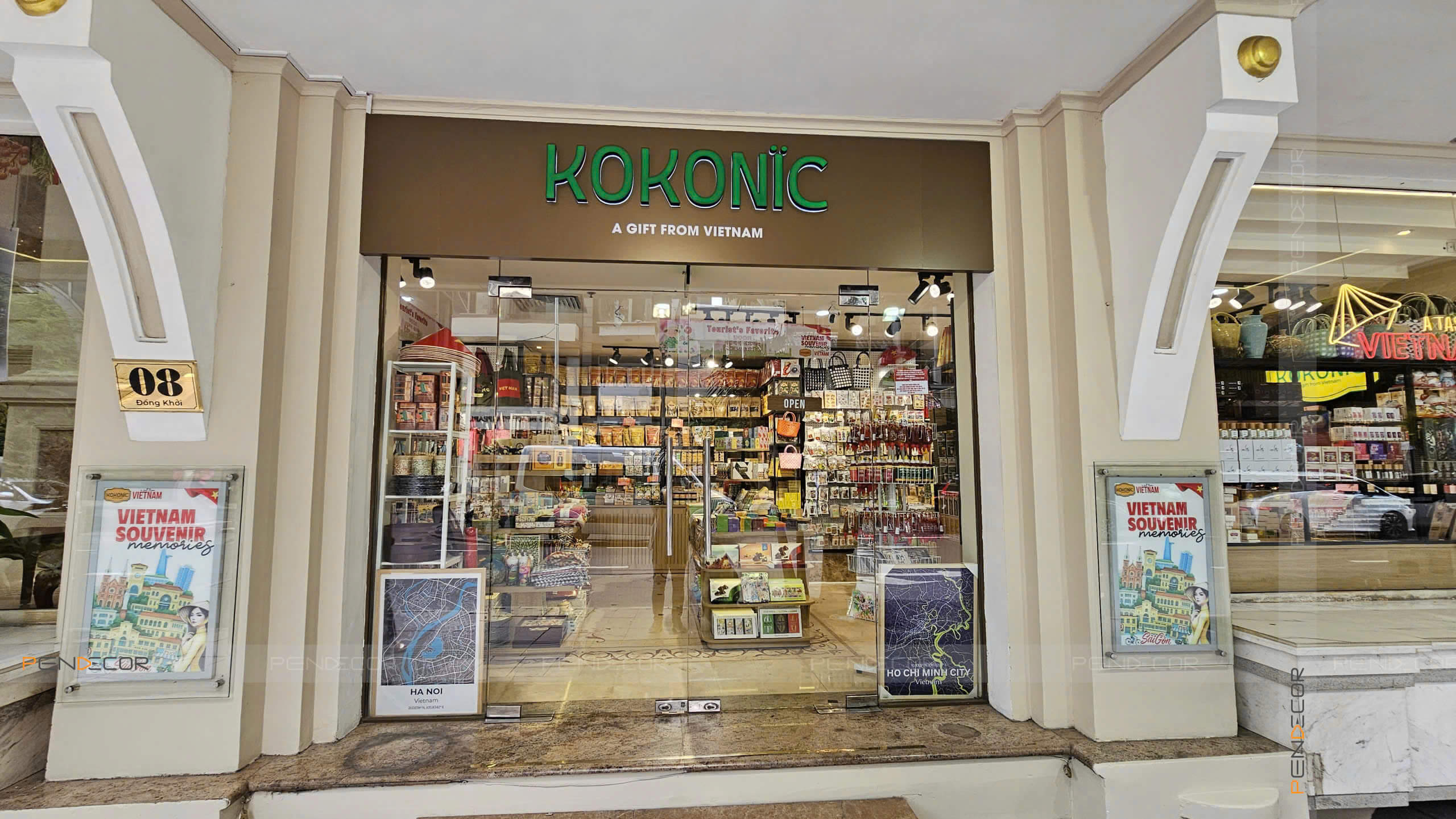 Thi Công Shop Phụ Kiện Kokonic