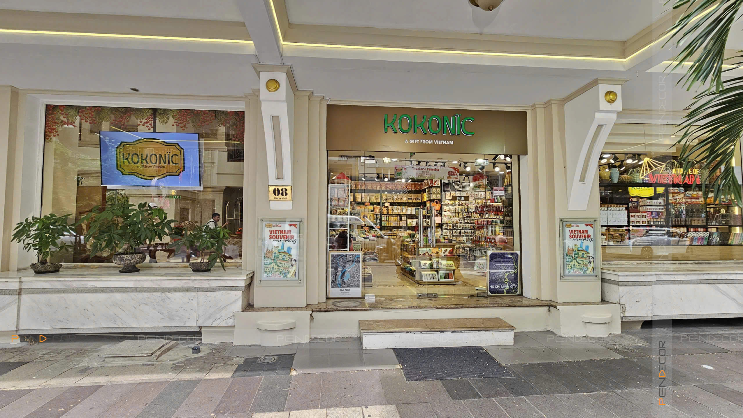 Thi Công Shop Phụ Kiện Kokonic