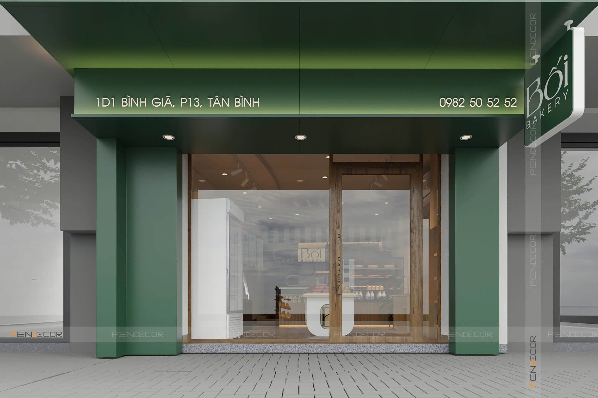 Thiết Kế Tiệm Bánh Bối Bakery