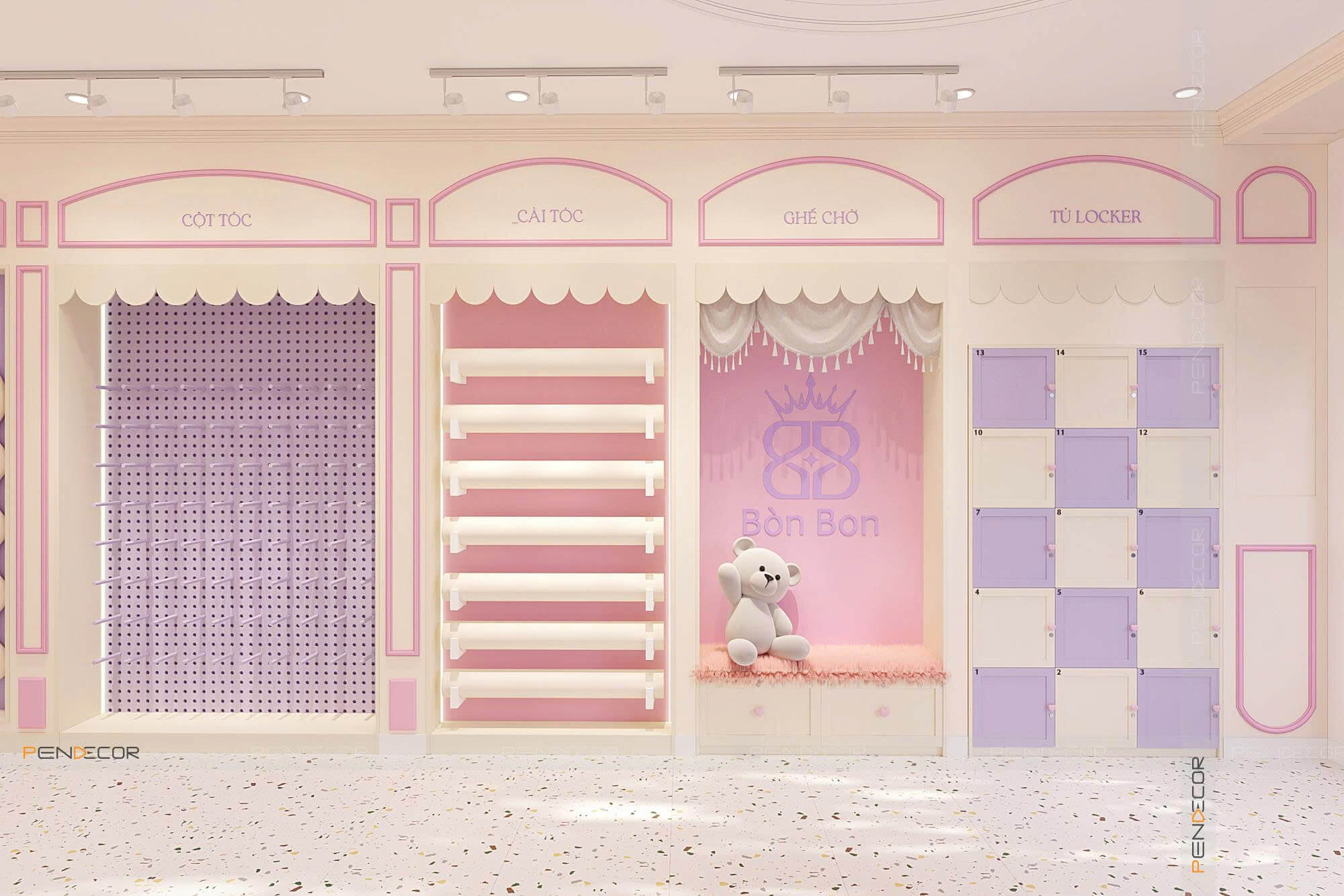 Thiết Kế Shop Phụ Kiện Bòn Bon Shop