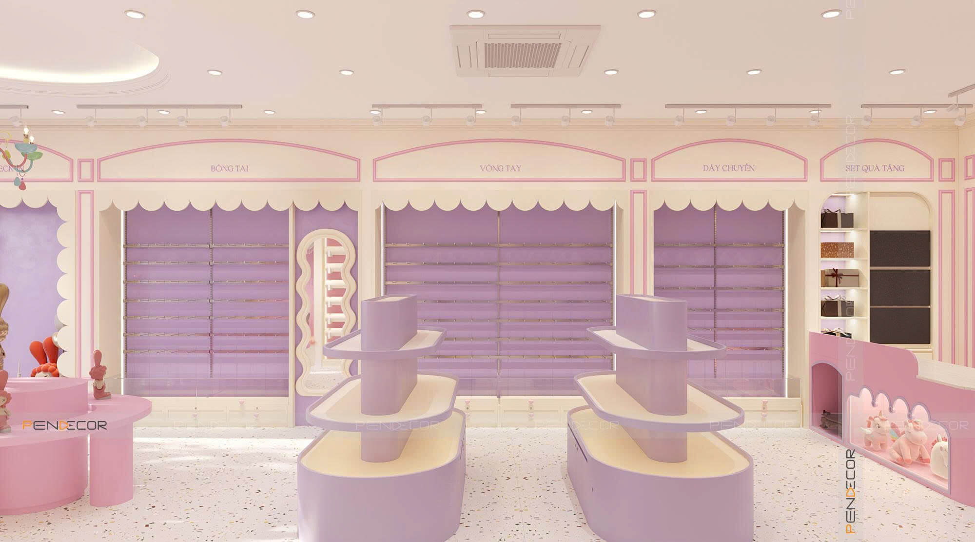 Thiết Kế Shop Phụ Kiện Bòn Bon Shop