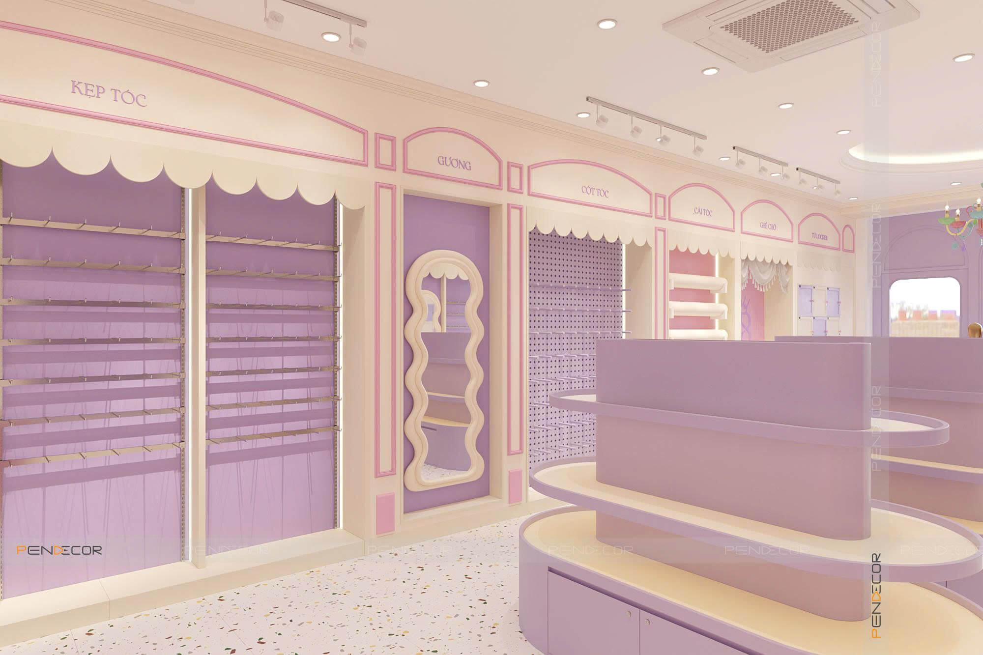 Thiết Kế Shop Phụ Kiện Bòn Bon Shop