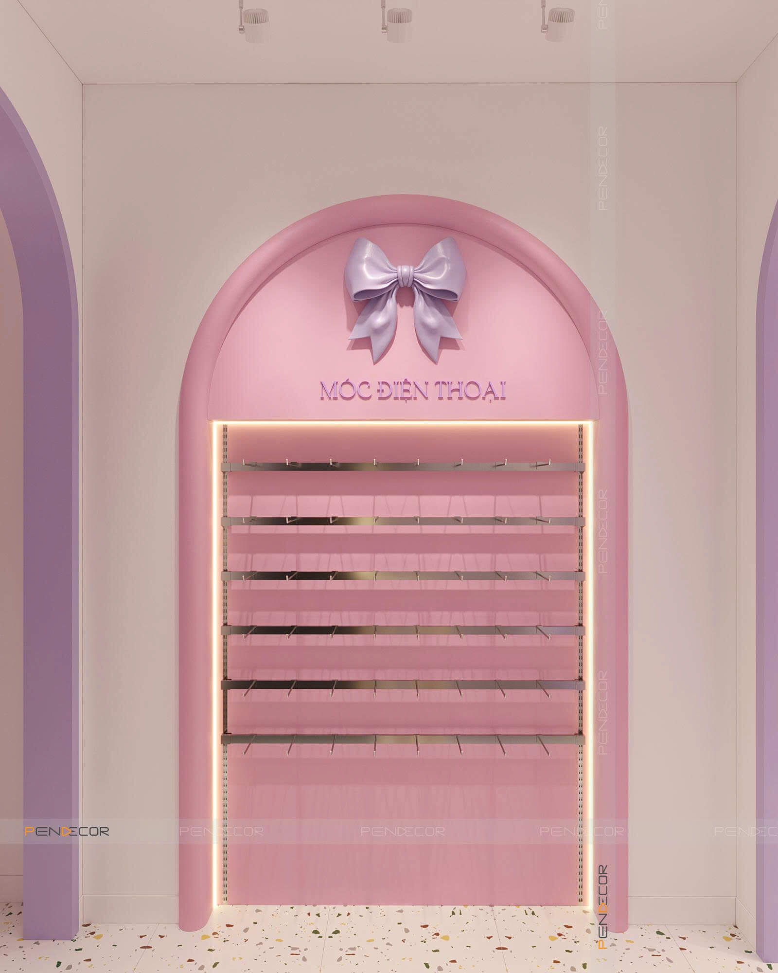 Thiết Kế Shop Phụ Kiện Bòn Bon Shop