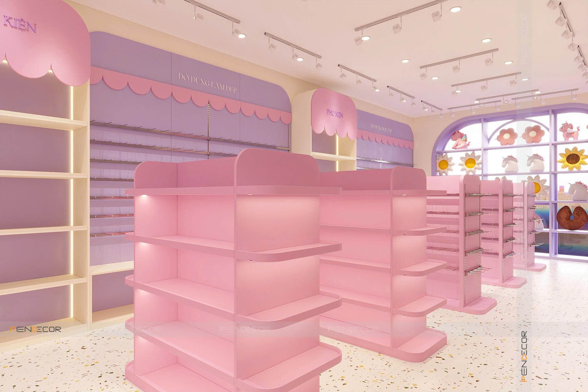 Thiết Kế Shop Phụ Kiện Bòn Bon Shop