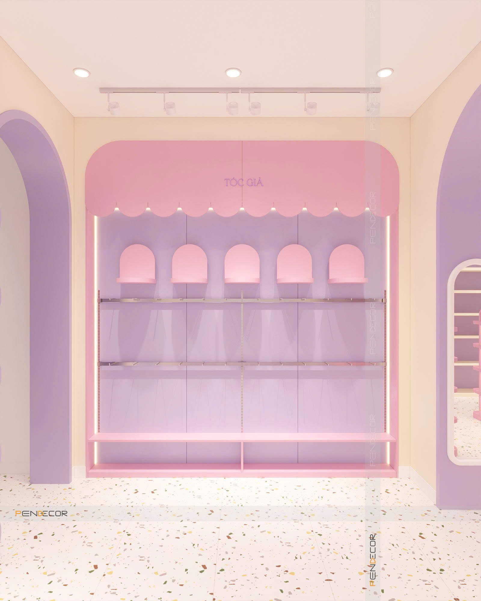 Thiết Kế Shop Phụ Kiện Bòn Bon Shop