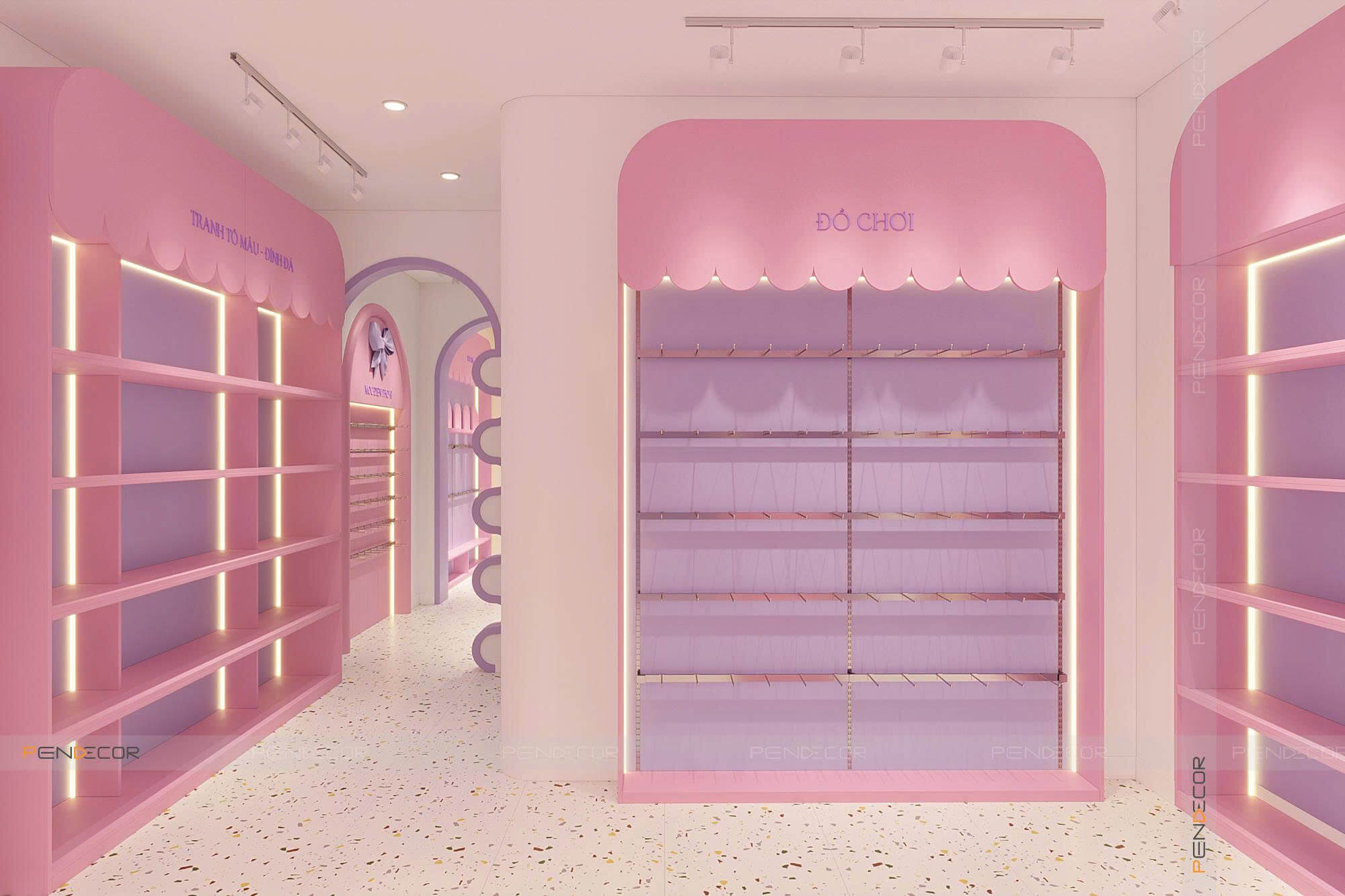 Thiết Kế Shop Phụ Kiện Bòn Bon Shop