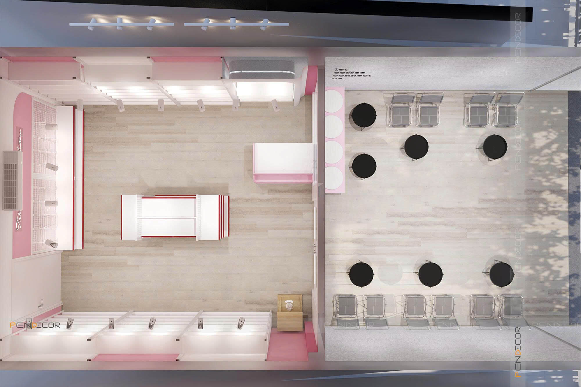 Thiết Kế Nhà Sách Trần Long