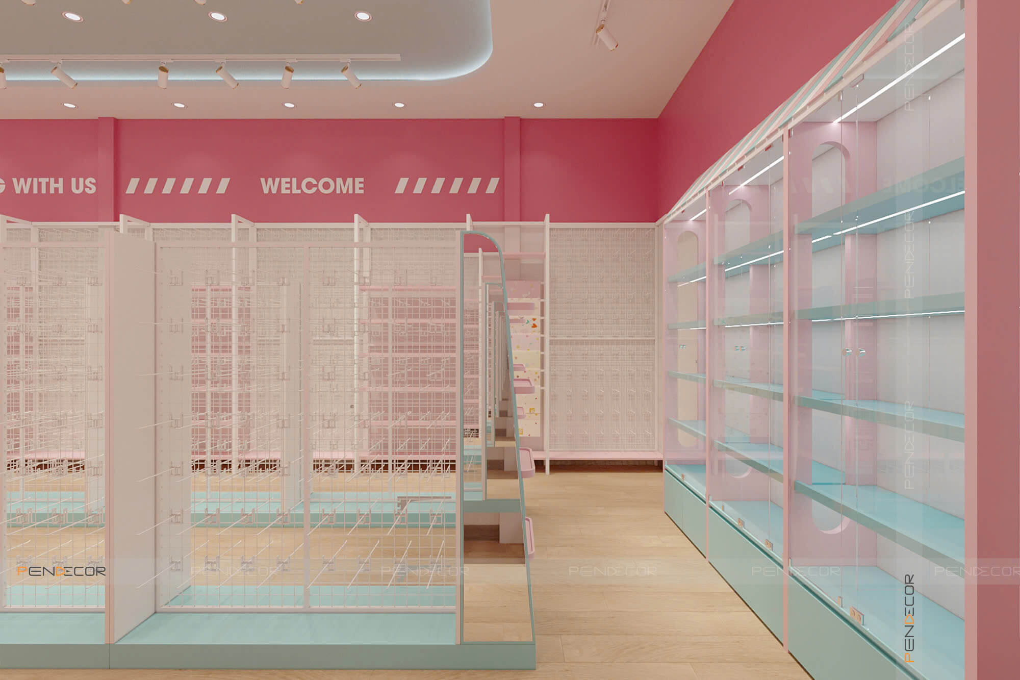 Thiết Kế Shop Phụ Kiện Thuý Anh