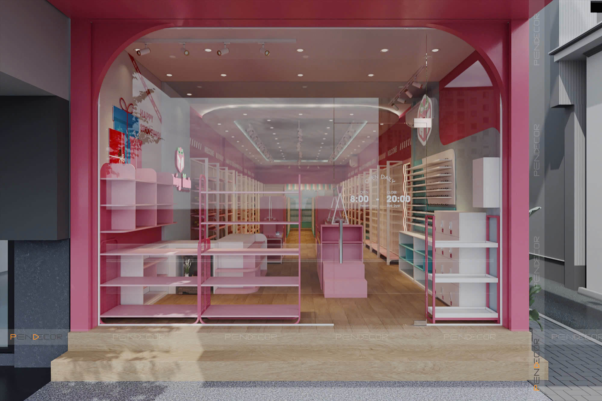 Thiết Kế Shop Phụ Kiện Thuý Anh