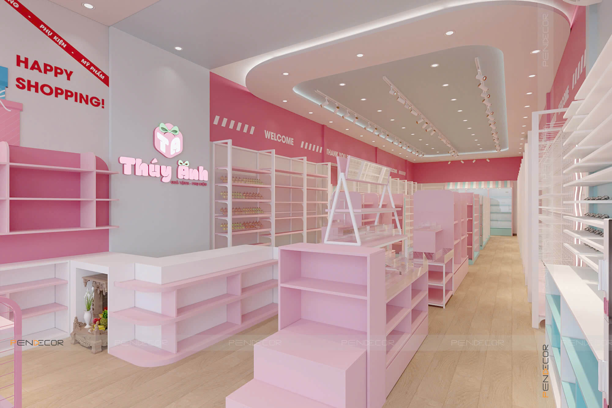 Thiết Kế Shop Phụ Kiện Thuý Anh